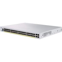 cisco cbs350-48fp-4x-eu switch de red 48 puertos ge poe completo 4 x sfp de 10 g plata
