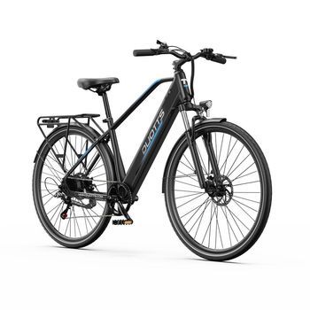 Bicicleta Electrica Duotts C29 Lite, Motor 36v250w, Bateria 36v13ah, Ruedas /, Frenos Fiables, Color Azul Negro