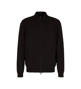 EA7 para hombre. 7M000542_AF14755 Cárdigan Regular negro (S), Casual, Algodón