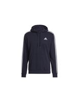 sudadera con capucha adidas essentials 3 bandas m legendk inkwhite
