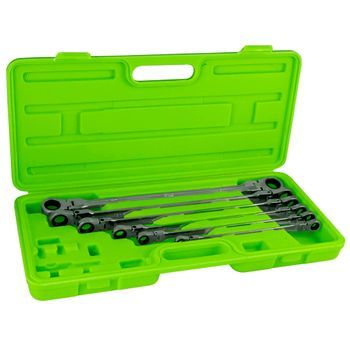 Set De 6 Llaves Articuladas Con Trinquete
