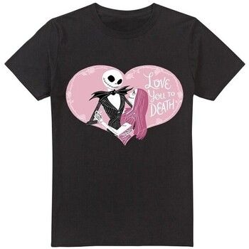 Nightmare Before Christmas Camiseta Love You To Death para hombre