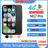 telefono inteligente mini onemyth m17 pro 4g doble sim pantalla hd completa de 40 2000mah 2gb16gb3gb64gb android 12 play store tamano pequeno