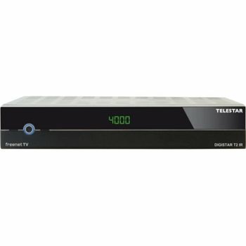 Descodificador Telestar DIGISTAR T2 IR DVB-C/T2 Ethernet Negro