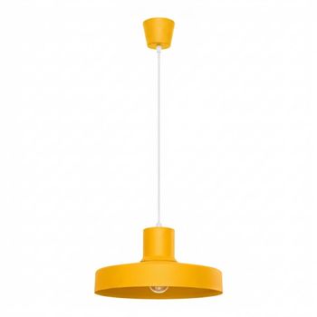 Lámpara colgantes amarillo acero alt. 120 cm