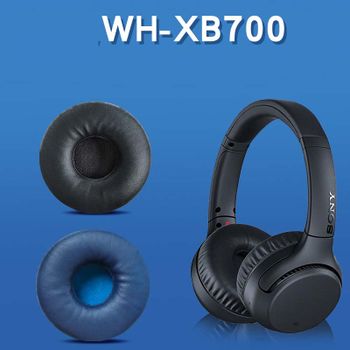 Almohadillas de Repuesto para Auriculares SONY WH-XB700, Fundas de Esponja, Orejeras de Cuero