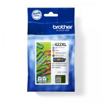 cartuchos de tinta original brother lc422xlval multipack negrocianmagentaamarillo