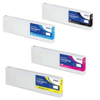 original multipack epson colorworks c7500g printer ink cartridges 4 pack -