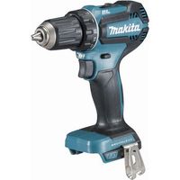 taladro atornillador sin escobillas de 18 v  estuche makpac ddf485zj