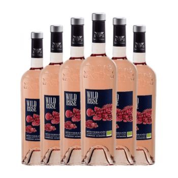 Famille Sumeire Vino Rosado Wild Mediterranée Rosado Côtes Joven 75 Cl 13.5% Vol. (pack De 6 Unidades)