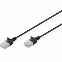 cable de red digitus cat6 uutp slim 5m negro 10 unidades