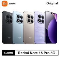 xiaomi redmi note 15 pro 5g version global mediatek dimensity 7400-ultra nfc bateria monstruosa de 6580 mah pantalla amoled crystalres de 683 pulgadas camara de 200mp con ois smartphone