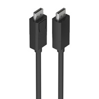 cable displayport aisens ccs v14 8k60hz dpm-dpm negro 15m