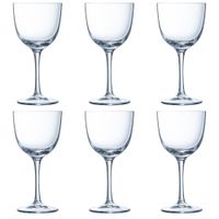 juego de 6 copas coctel cristal 15 cl