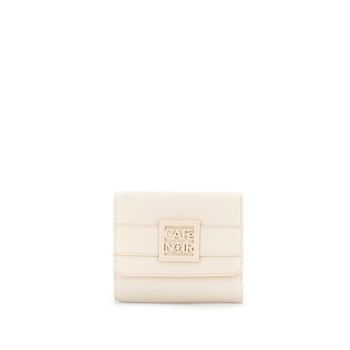 cartera pequeña con solapa con efecto granulado powder