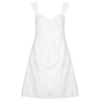 guess vestido ss stella embroidery mini para mujer