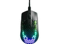 raton gaming - steelseries aerox 3 por cable 8500 dpi ergonomico multicolor