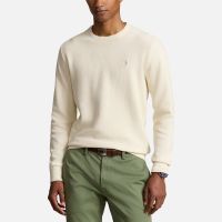 polo ralph lauren textured cotton knit jumper - xxl