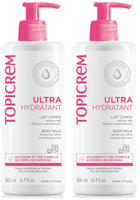 topicrem ultra-hidratante leche corporal 2x500 ml
