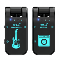 sistema de guitarra inalambrico de 24g - transmisor y receptor de guitarra recargable para guitarra electrica y bajo conexion y uso baja latencia