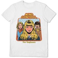 steven rhodes camiseta mind control para mujer