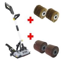 pack renovador  2 cepillos de laton  2 cepillos de alambre fartools