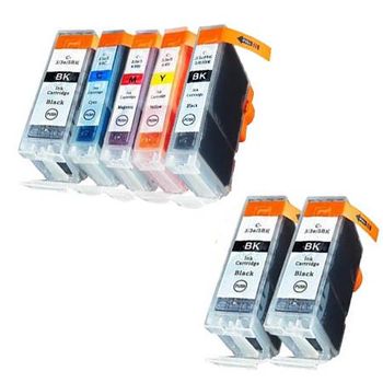Compatible Multipack Canon i865 Printer Ink Cartridges (7 Pack) -4479A002