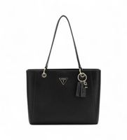 guess para mujer hwzg9672250 bolso tote noelle saffiano negro osfa casual poliuretano