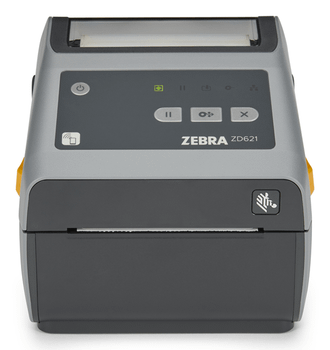 Direct Thermal Printer ZD621 203 dpi USB USB Host Ethernet Serial 802.11ax BT5.3 ROW EU and UK Cords Swiss Font EZPL
