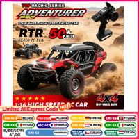 nuevo coche de control remoto wltoys escala 116 alta velocidad 50 kmh traccion en las cuatro ruedas 24 ghz vehiculo electrico todoterreno para carreras y escalada regalo de cumpleanos para