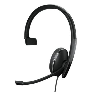 Auriculares Epos ADAPT 135T USB con cable USB Type-A para oficina y call center, cancelación de ruido, negros