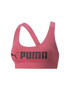 Sujetador deportivo Puma Mid Impact Fit Mujer Pink