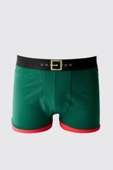 Elf Christmas Boxers, Verde