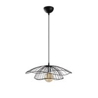 lamparas de techo de metal negro o50x111 cm