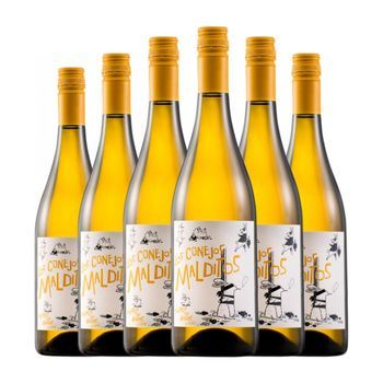 Más Que Vinos Vino Blanco Los Conejos Malditos 75 Cl 13% Vol. (pack De 6 Unidades)