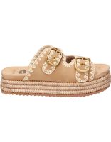 sandalias con plataforma camel dangela dhf28049 37