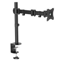 logilink bp0021 soporte monitor mesa 13 a 27 vesa 75x75 a 100x100 max 8kg negro