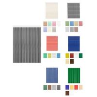 jardin202 - cortinas de exterior impermeables  cortinas antimoscas para terrazas y porche  90 x 240 cm marbella - negra  90 x 240 cm marbella - negrajardin202