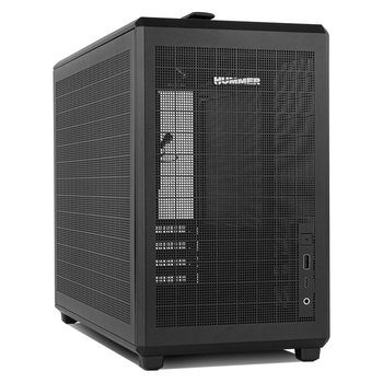 NOX Hummer Mini torre M-ATX portable mesh Ngr Negro
