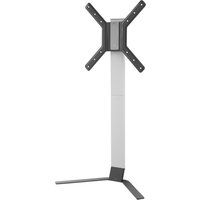 one for all ultra slim wm6471 335 mm tv stand with bracket - silver  black silver