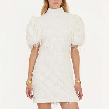 ROTATE Birger Christensen Embellished Mini Dress - DK 40/UK 12