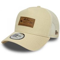 new-era gorra denim leather patch trucker newera para hombre