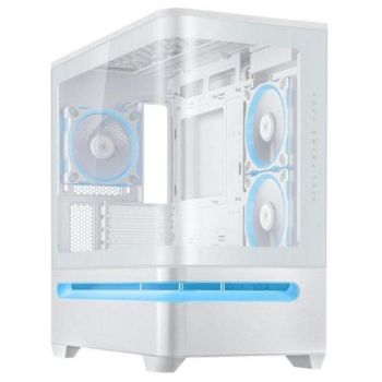 Caja PC ASUS PRIME AP202 ARGB Blanca micro ATX/Mini-ITX Vidrio Templado RGB