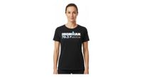camiseta negra de manga corta para mujer ironman 70 3 belgica