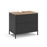 mueble bajo lavabo eliza 70 x 63 cm con puertas vicco