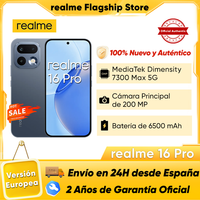 realme 16 pro 5g smartphone 2026 nuevo mediatek dimensity 7300 max pantalla amoled de 678 pulgadas y 144 hz camara de 200 mp bateria de 6500 mah y 45 w