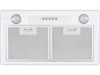Campana grupo filtrante - Cata GT Plus 45, 3 Velocidades, 645 m³/h, LED, 49.2 cm, Blanco