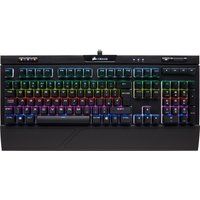 corsair strafe rgb mk2 mechanical gaming keyboard - red switches red