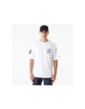 Camiseta New Era Baseball Graphic New York Yankees Blanco Hombre