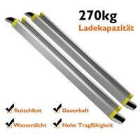 rampa telescopica de acceso de aluminio antideslizante escalable 2 x 5 cm